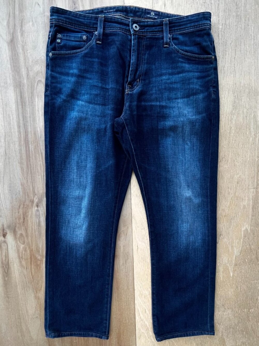ADRIANO GOLDSCHMIED THE EVERETT SLIM STRAIGHT JEANS MEN’S sz 32W X 28L STRETCH
